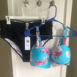 Plus High Waisted CupShe Bikinil